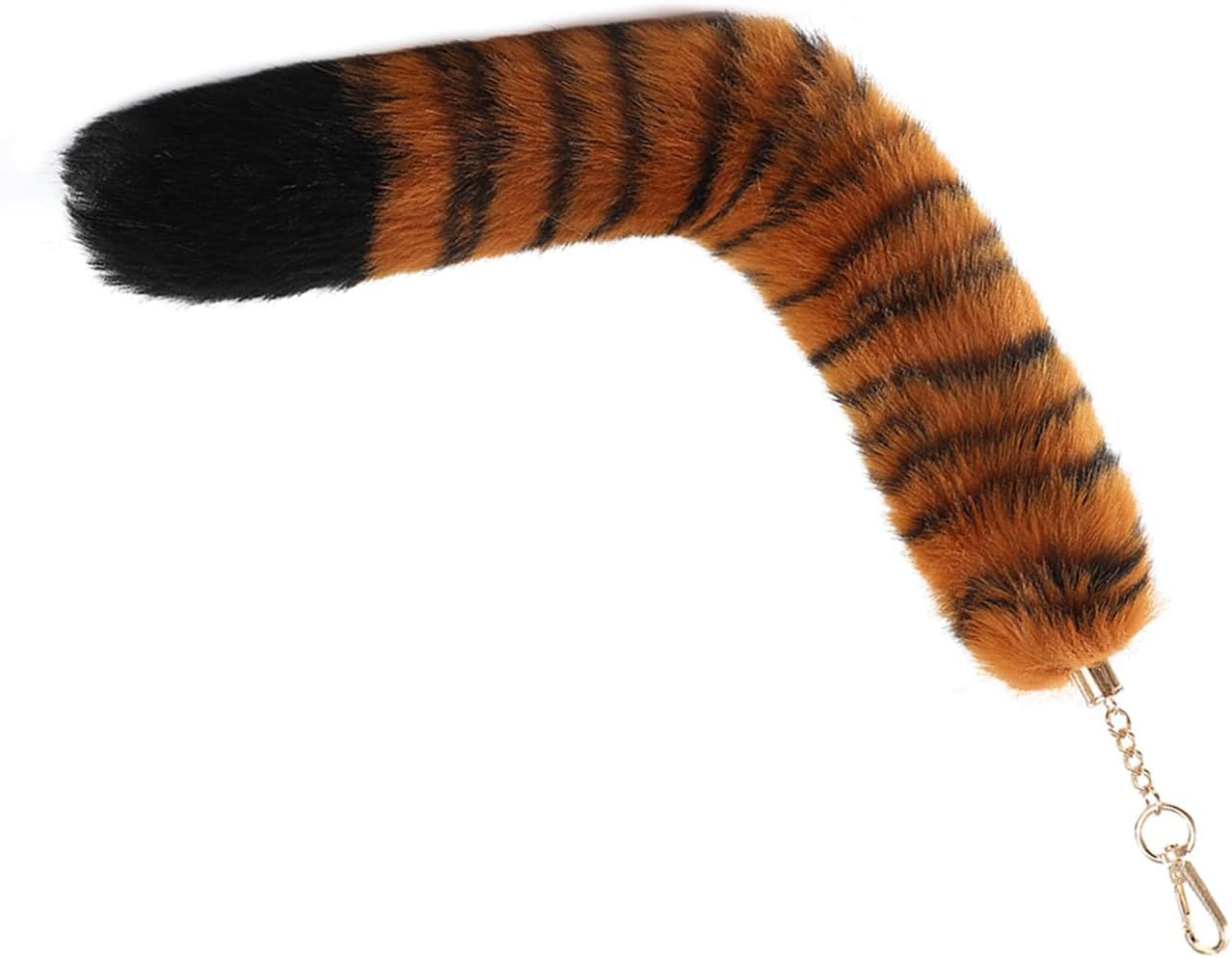 Faux Furs Foxes Tail Keychain Cosplays Toy Handbag Accessorie Bag Keyring Hook Pendant Charm Furs Car Keychain Gifts image 3