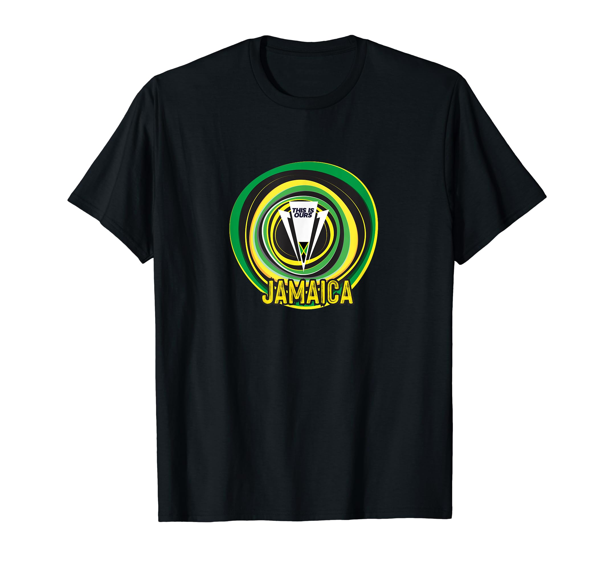 Jamaica Gold-Cup Editions T-Shirt, Black