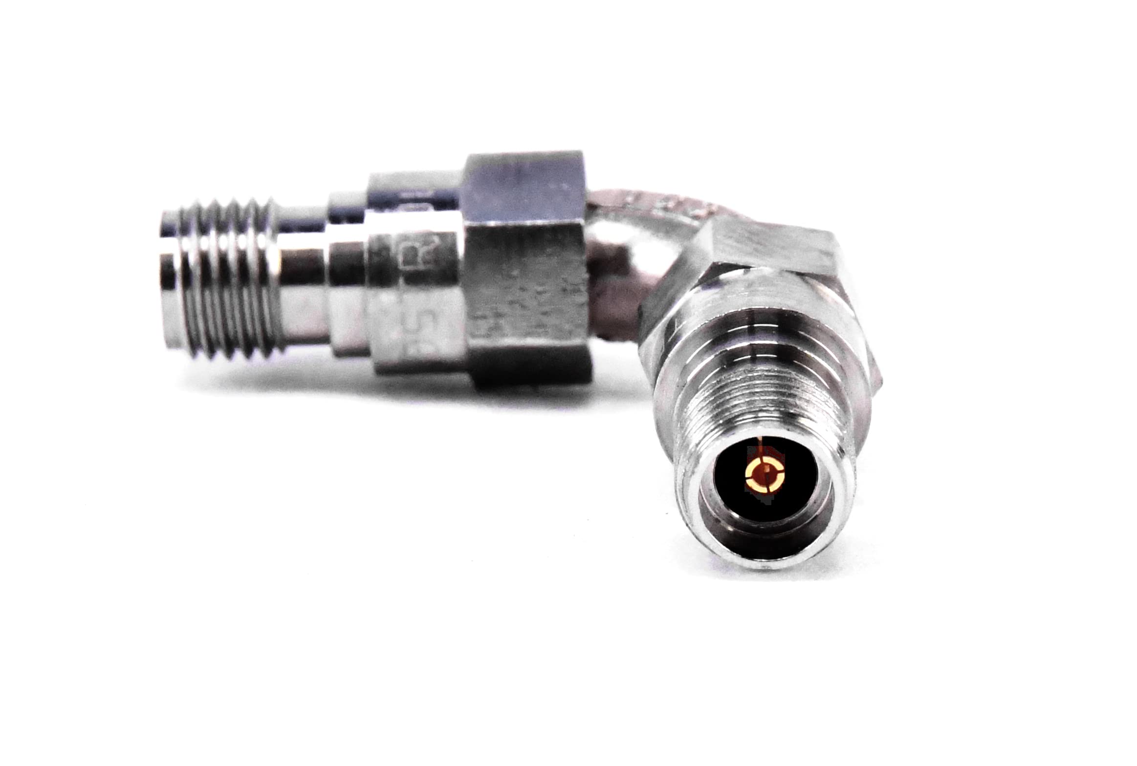 Huber+Suhner Astrolab 90° Sweep 50Ω 20GHz SMA Jack - SMA Jack
