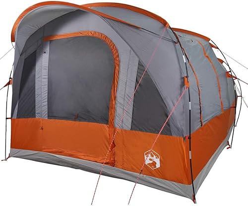Miniatura 2 de YAFF Camping Tent Tunnel 3-Person Gray and Orange Waterproof,Sporting Goods,Outdoor Recreation,Camping & Hiking,Tents,94624