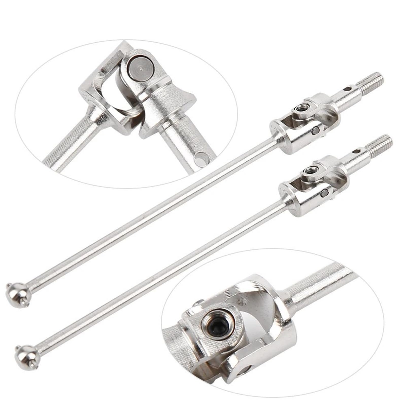 Transmisión 108015 para HSP 94111 94108 1/10 Mejora Juguete RC Árboles | Mejore transmisión 1/10 RC Monster Truck mejore durabilidad reduzca holgura motriz fuera carretera.(Silver)