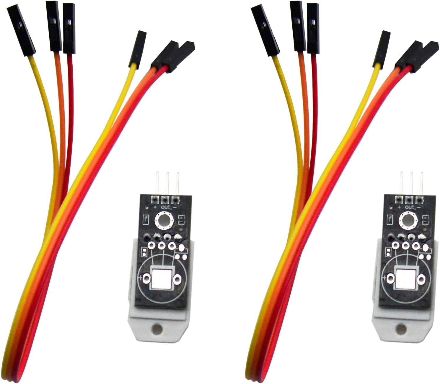 2 PCS Digital Temperature Humidity Sensor Module DHT22/AM2302 Monitor Sensor Module for Electronic Practice Replace SHT11 SHT15