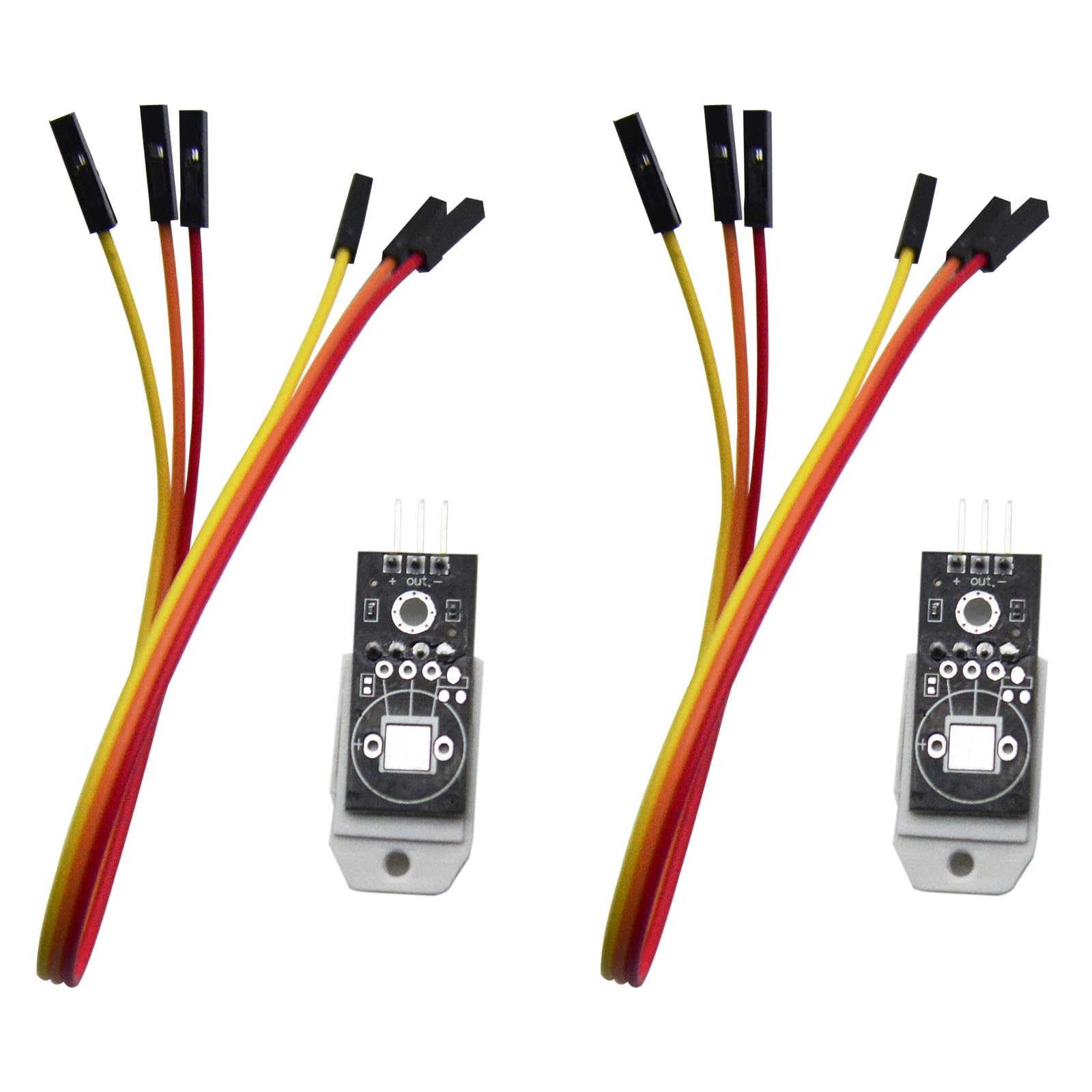 2 PCS Digital Temperature Humidity Sensor Module DHT22/AM2302 Monitor Sensor Module for Electronic Practice Replace SHT11 SHT15