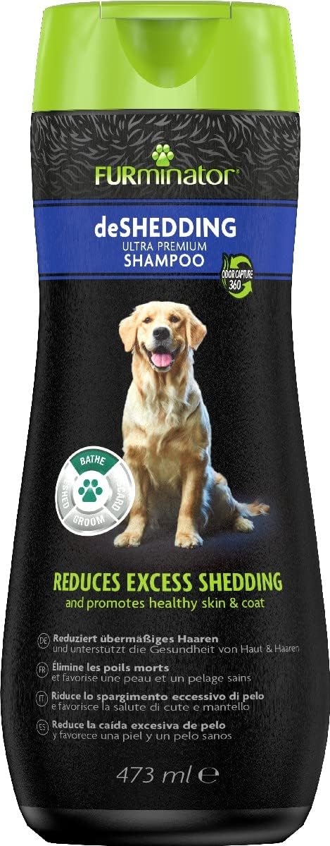 FURminator Shedding Ultra Premium Dog Shampoo - Removes Dead Hair Effectively - 16 oz 2