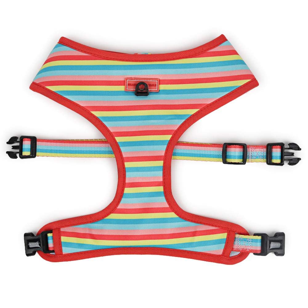Heads Up For Tails Rainbow Popsicle Reversible Dog Harness - XL (B08P6VS1JR) Amazon Price History, Amazon Price Tracker