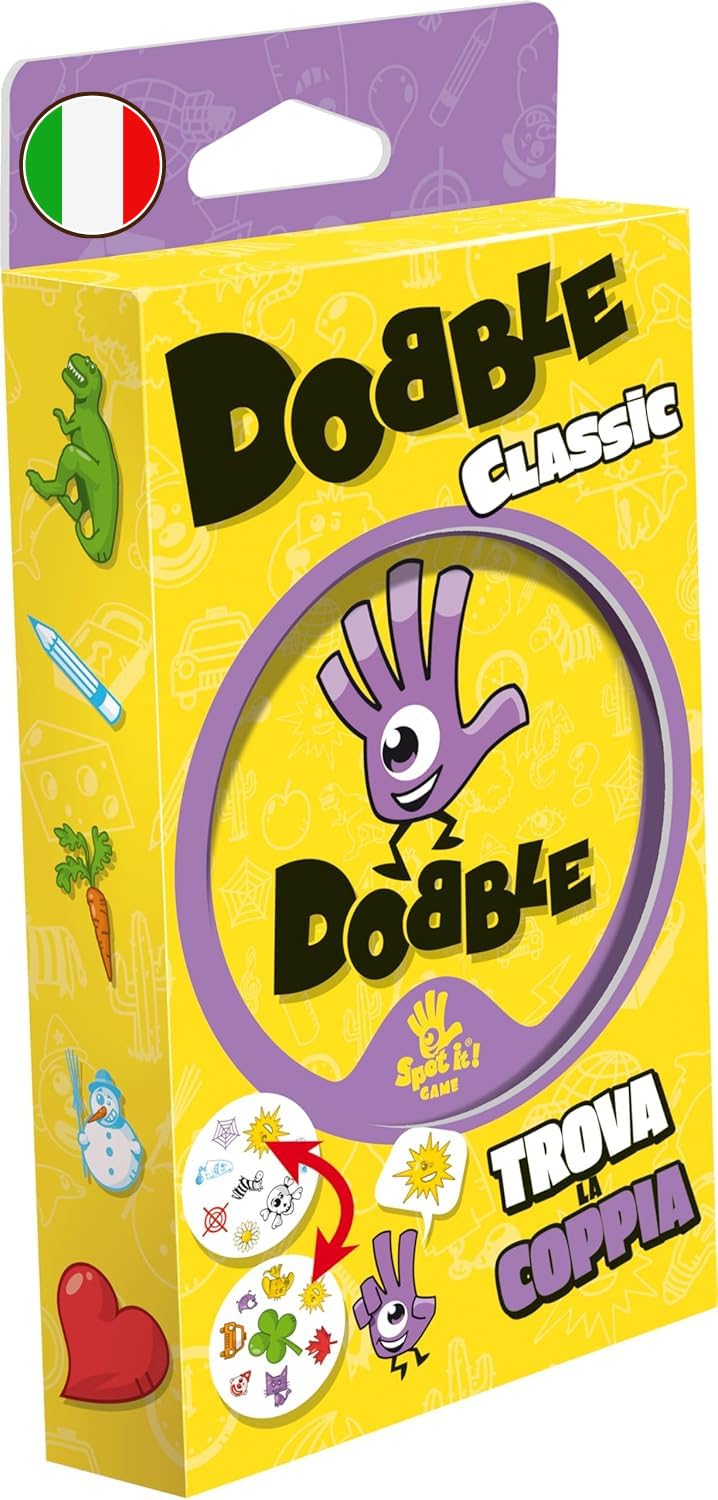 Dobble Classic Blister Eco – Mini-Version (Italienische Ausgabe)