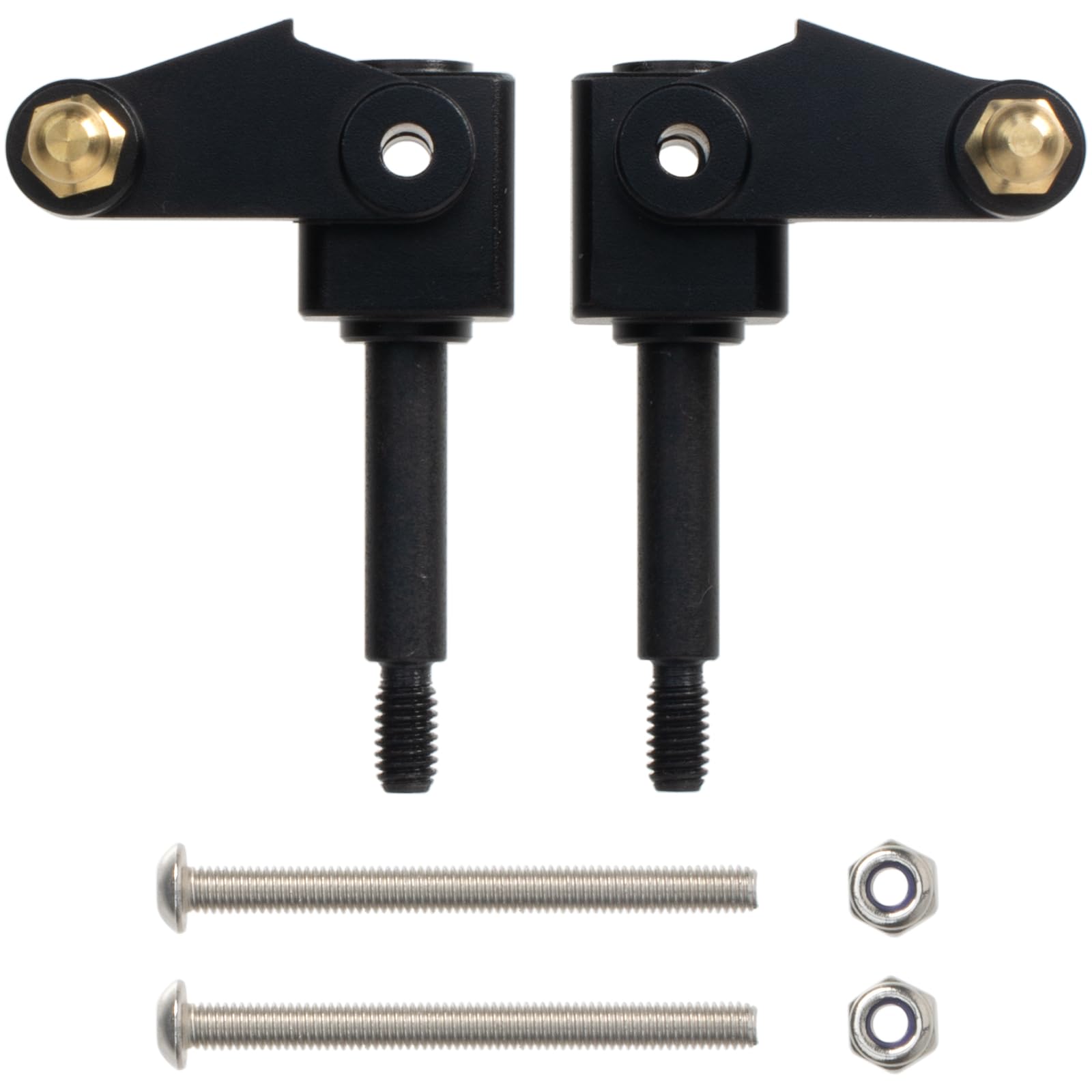 HOBBYMARKING Aluminum Front Knuckle Arm Set for Tamiya ORV Chassis Blackfoot Monster Beetle The Frog Mud Blaster RC Off-Road Car Upgrades Parts
