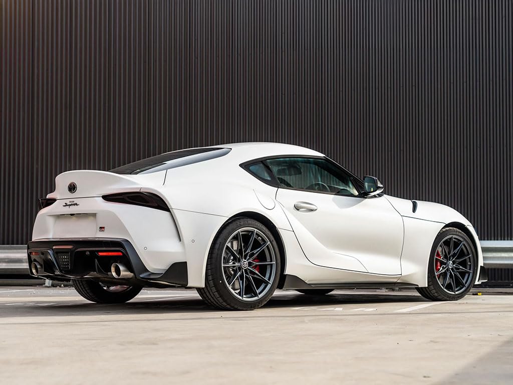 Rvinyl Tail Light Tint Covers Compatible with Toyota GR Supra 2020-2024 - Smoke