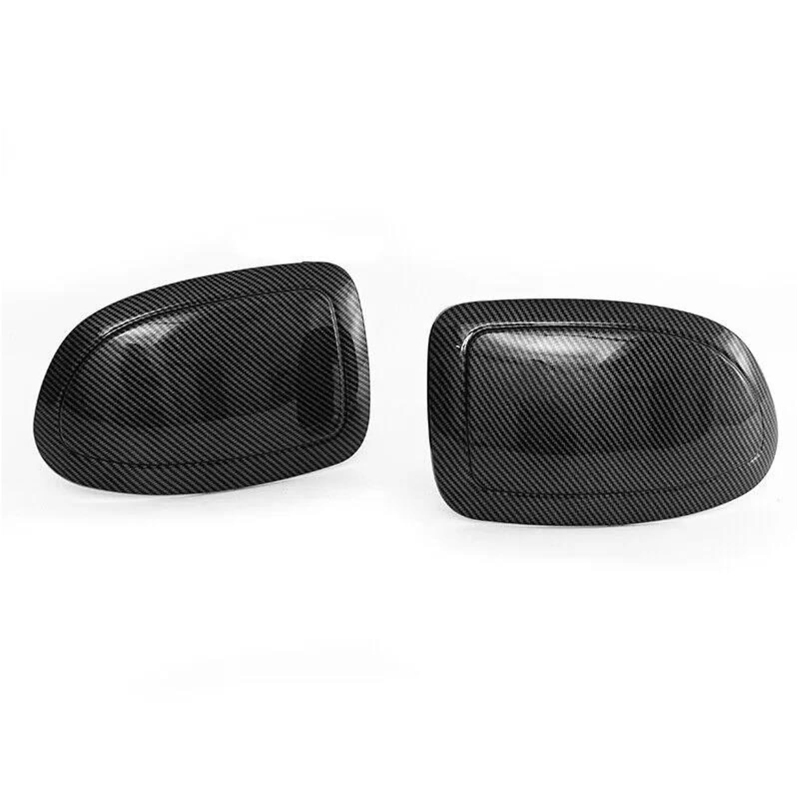 Car Side Wing Mirror Cover Cap Trim Sticker for Chevrolet for Silverado 1500 2500 3500 1999-2006 Rearview Mirror Covers(Carbon)