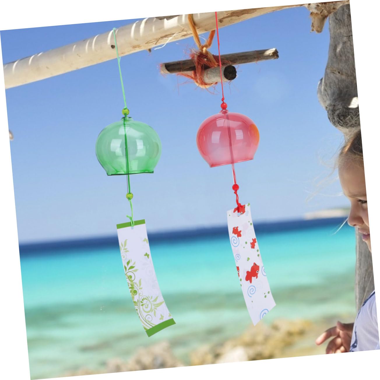 BESPORTBLE 16pezzi Campane Di Vento Pendenti Creativi Per Decorazioni Esterne Per Balconi e Suono e Estivo Unico