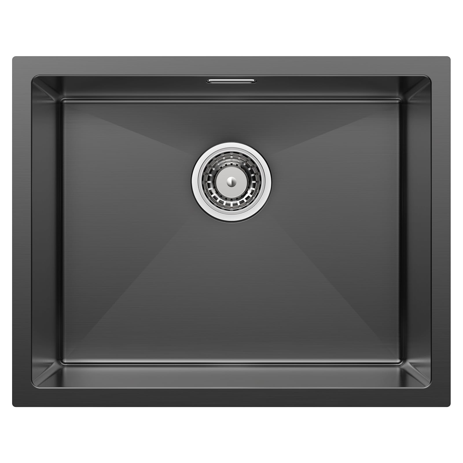Auralum Max - Rvs Spoelbak - Inclusief Kraan En Dispenser - 44 X 49 X 20 Cm