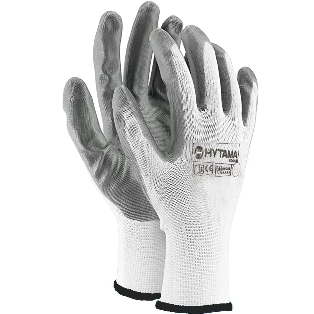 HYTAMA TOOLS Gants de travail en nitrile taille 9 - 60 paires
