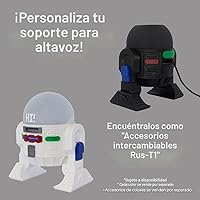 Vista 6 de Soporte de altavoz Android Rus-T1 Compatible con Alexa Echo Dot 3 Gen, 4 Gen, 5 Gen, HomePod mini, Google Home Mini/Nest Mini y genéricos