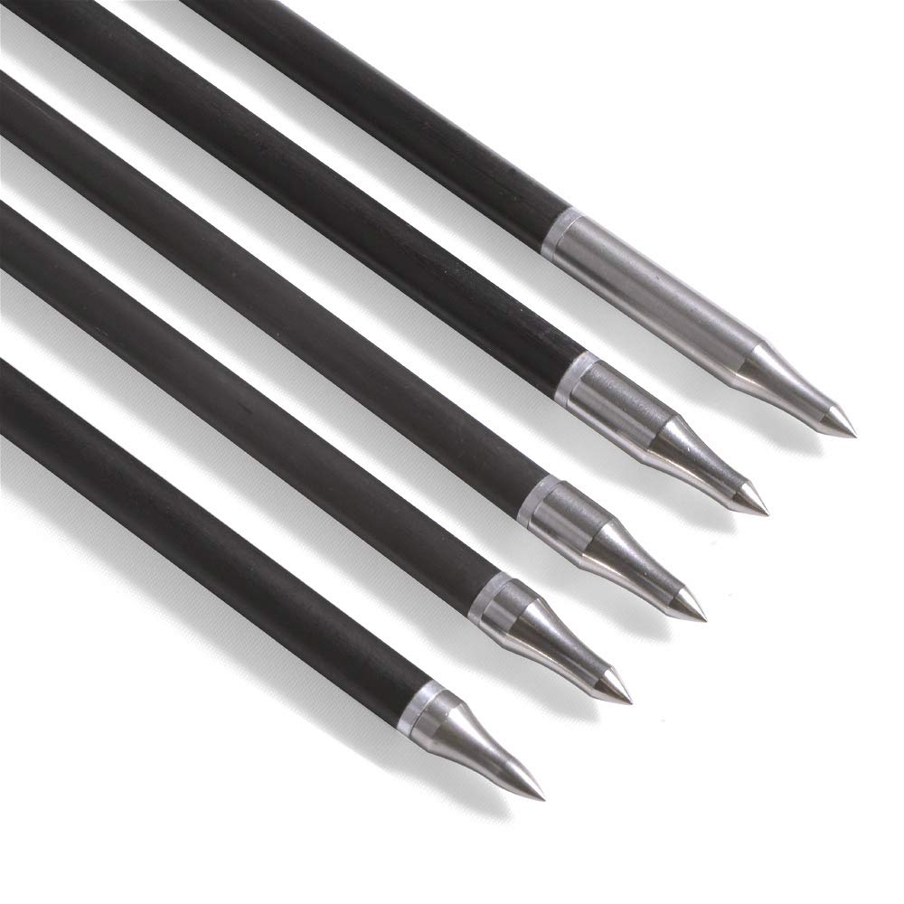 Pointe de Flèche de Tir à l'arc en Acier Inoxydable 75-300 Grain SHARROW 12pcs