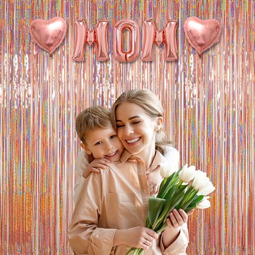 Photo Backdrop para Fiestas 2 Pack Melsan Rosado miniatura 3