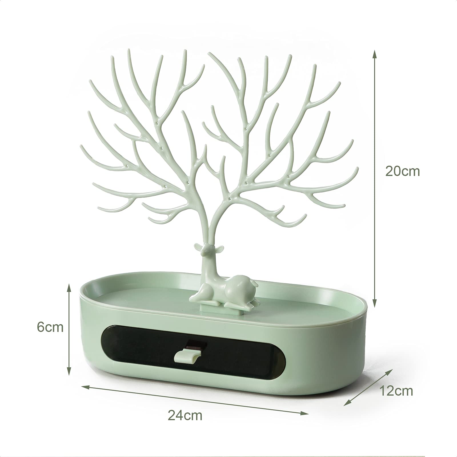 CCYKXA Organisateur De Bijoux En Forme D'arbre, Présentoir à Bijoux