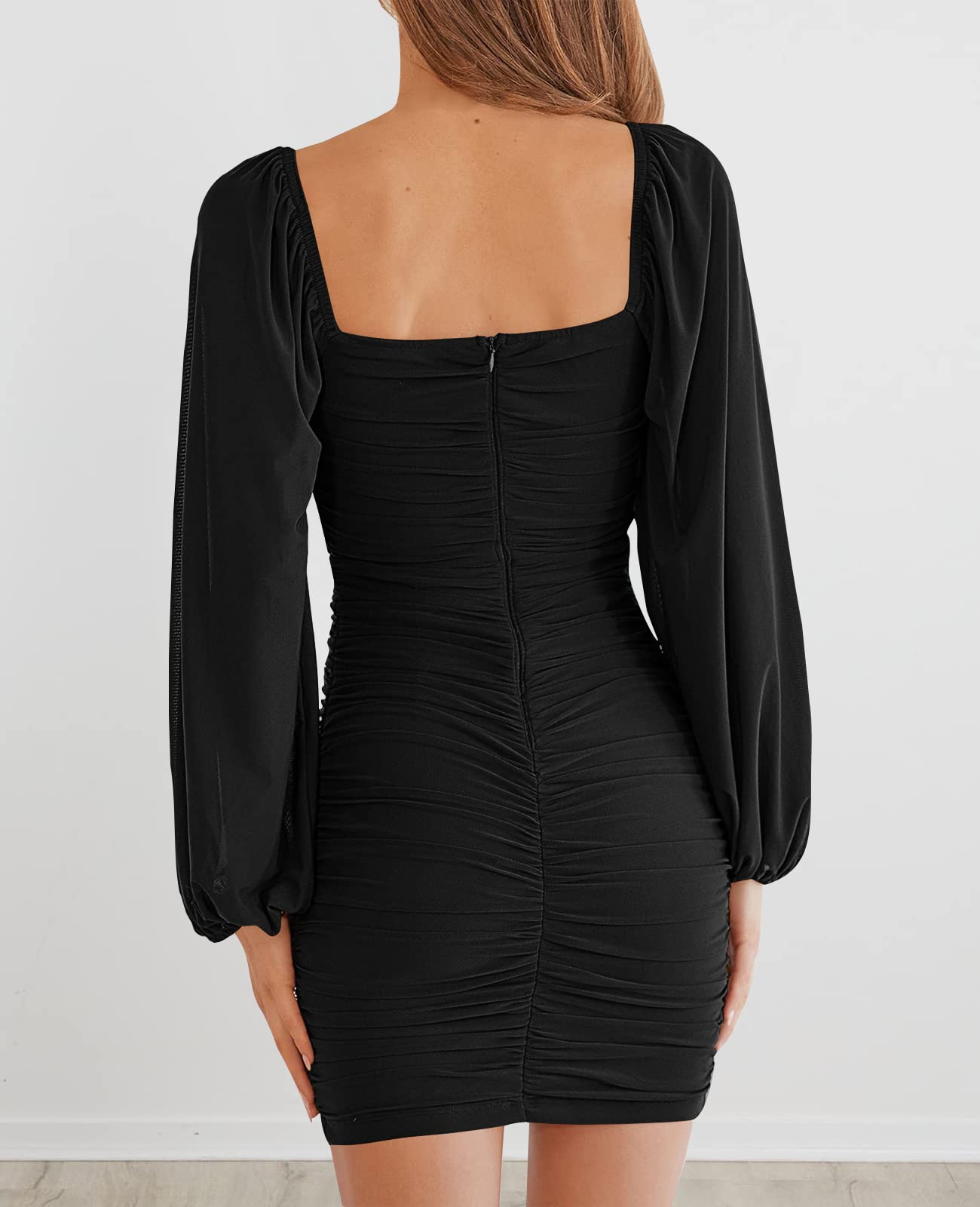 Women’s Lantern Sleeve Bodycon Dress main image 0
