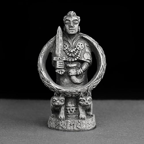 Miniatura 5 de Dryad Design Figura Freya de la Diosa del Amor y la Guerra - Acabado en Piedra