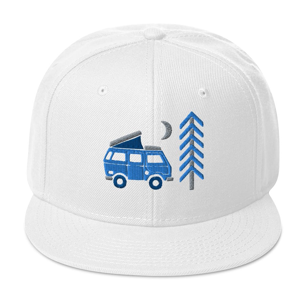 GoWestyVan & Moon Blue Vanagon Inspired Snapback Hat