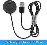 Vista 6 de RUKUHOT Cable magnético de carga rápida compatible con Withings ScanWatch/Scanwatch Horizon, base de cargador con cable de carga USB de 3.3 pies