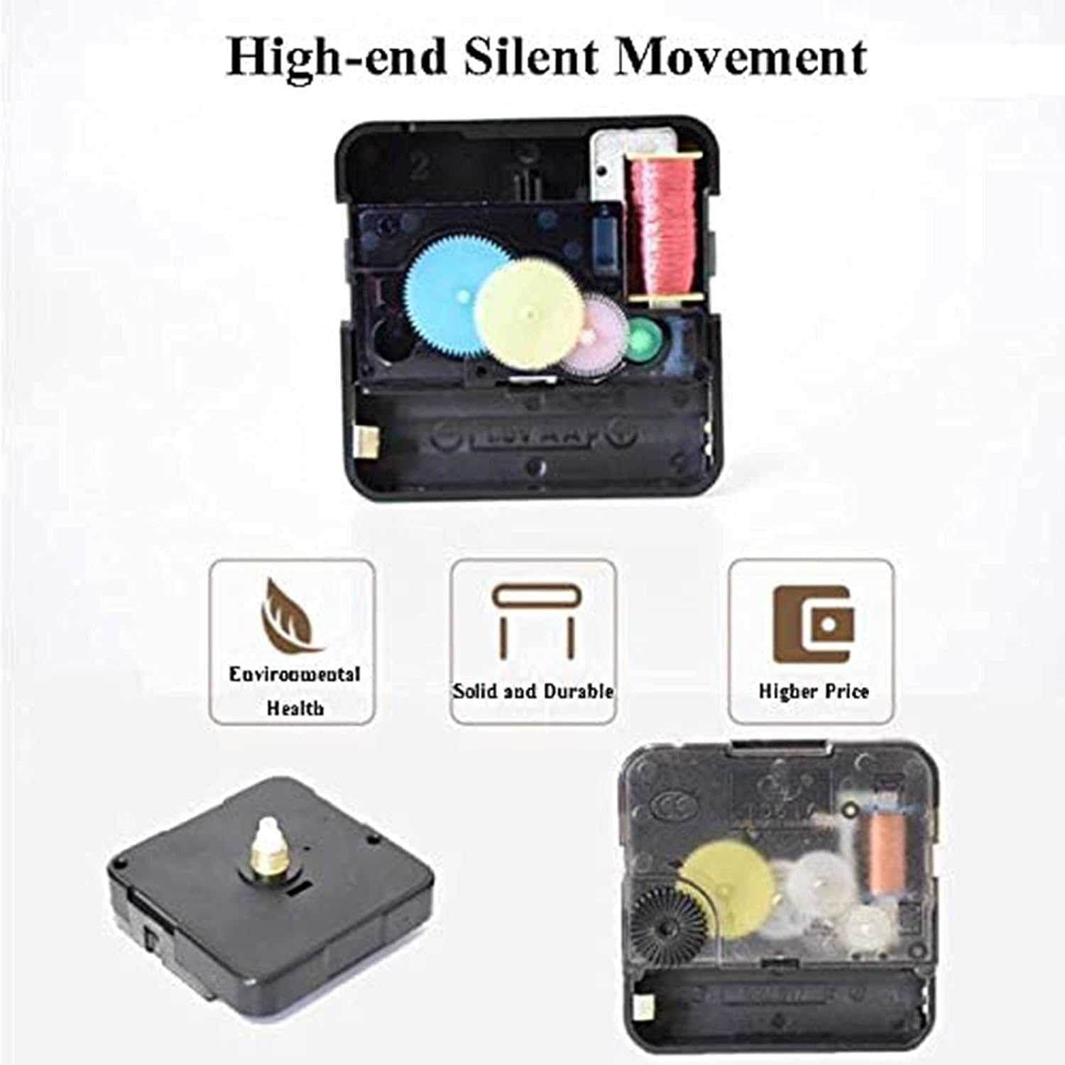 Outdoor Garden Wall Clock, 12 Inch Luminous Fluorescent Glossy Large Outdoor Clock Garden Silent Quartz Movement Wall Clock Decoration Outdoor Garden Clocks for Indoor Outdoor