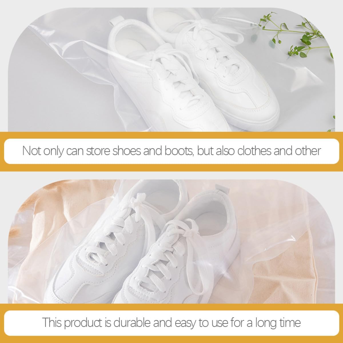 12pcs Travel Shoe Bags Dustproof Storage Pouches for Sandals Organizers Portable Reusable Outdoor Shoe Pouches 45x35cm image 5