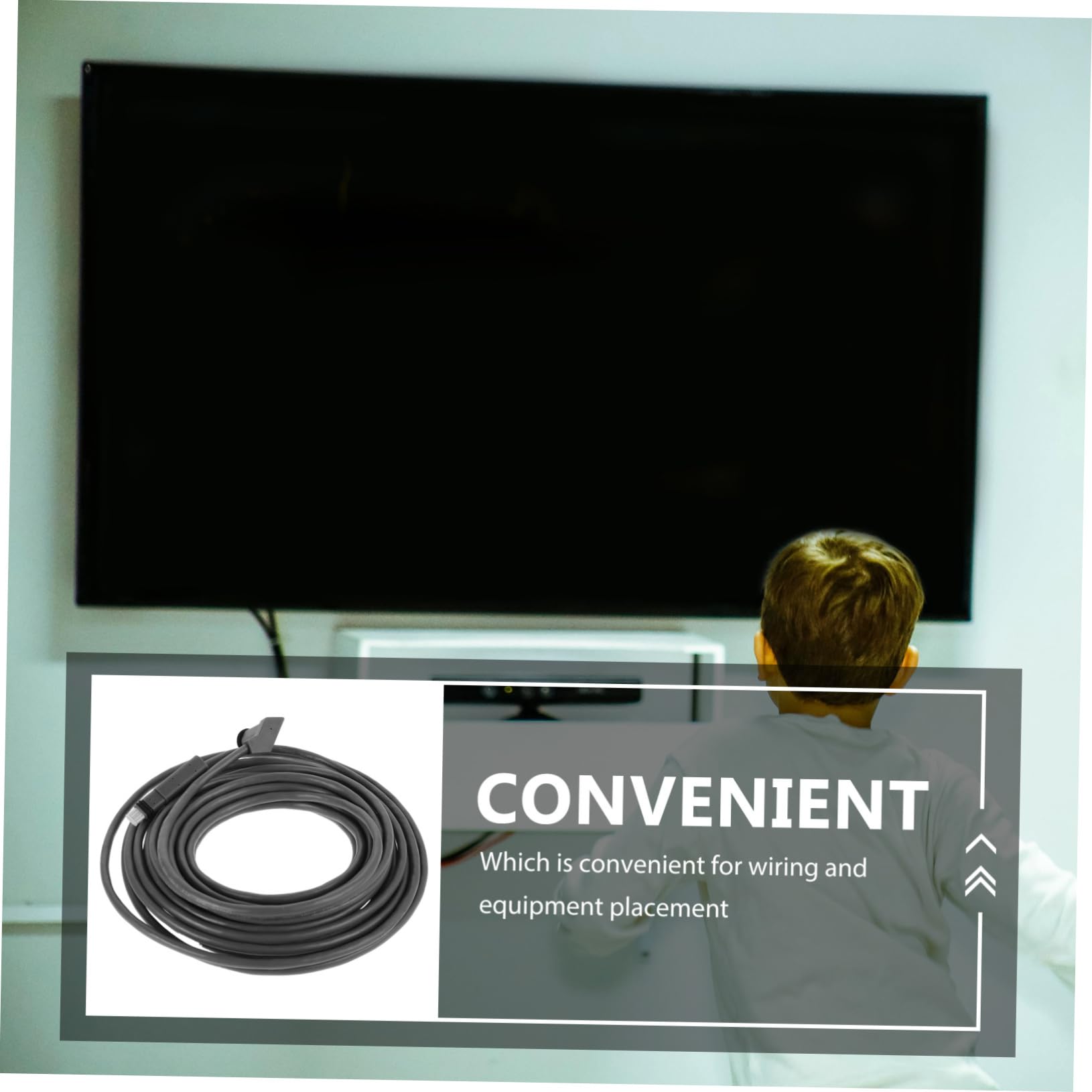 Uonlytech Câble D’extension Réseau Cat 6, Rallonge pour Équipement de Communication, Cuivre sans Oxygène, Pvc, Connexion Stable, Bureau et École