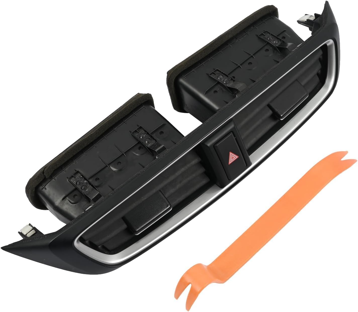 Car Center Dash Air Vent Compatible with Honda CR-V 2017 2018 2019 2020 2021 2022/CR-V Hybrid 2020 2021 2022 Replace 77610-TLA-A1 Dashboard Air Conditioning Outlet Dual AC Vents
