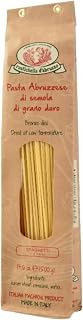 Rustichella d'Abruzzo Spaghetti 500g - Authentic Italian Durum Wheat Pasta with Al Dente Texture for Cacio e Pepe & Carbonara