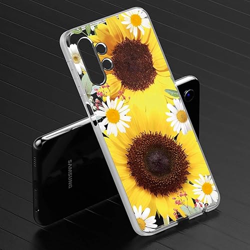 Miniatura 5 de Funda de teléfono para Galaxy A32 5G, Samsung A32 5G para niñas y mujeres, funda protectora transparente de TPU suave a prueba de golpes para