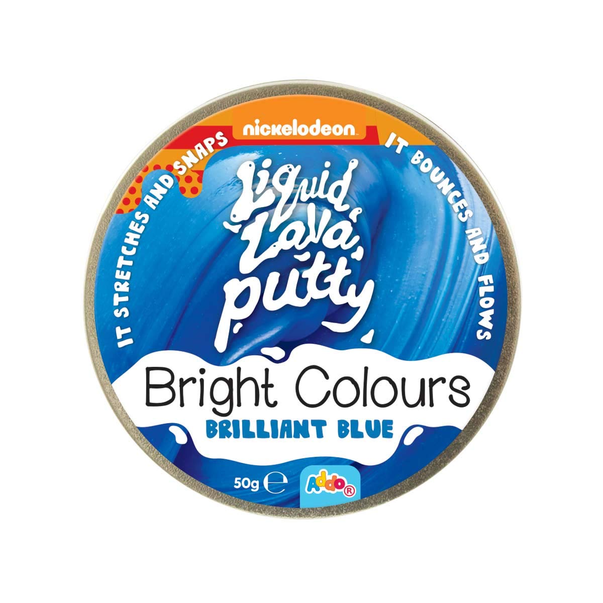 Nickelodeon Addo Liquid Lava Putty Bright Colours - (Assorted Colours)