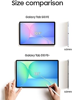Samsung Galaxy Tab S10 FE, S Pen in-Box, 27.7 cm (10.9 inch) LCD