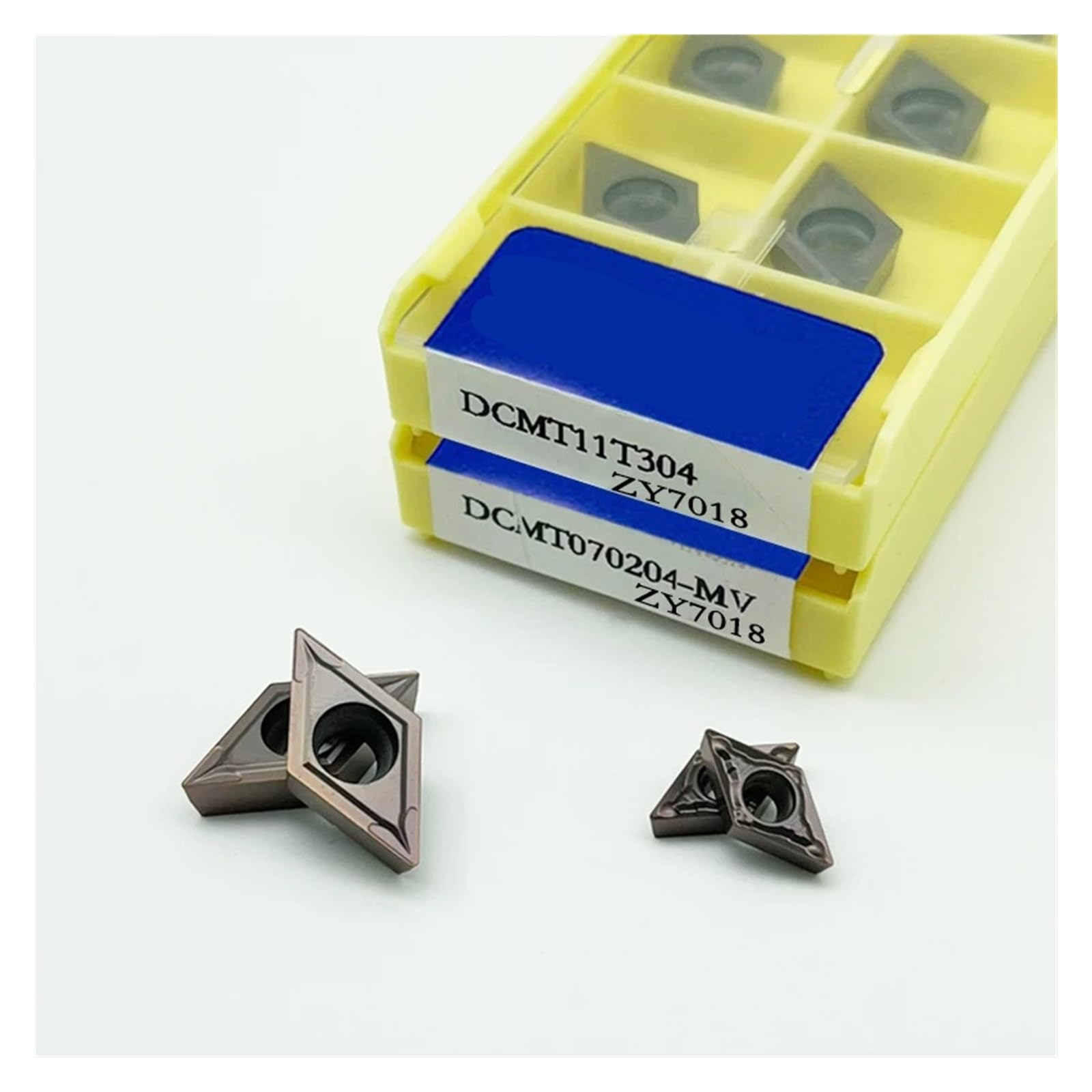 Outils de tournage CNC DCMT11T308 MV plaquettes carbure DCMT070204 inserts de coupe mécanique
