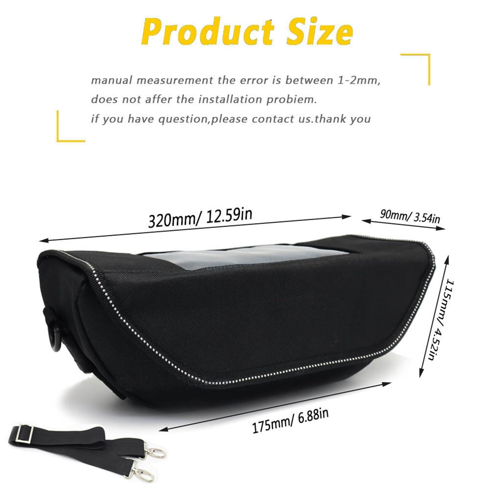Sac De Rangement pour Guidon Moto, Étanche Et Anti-poussière, pour R 1250 GS 40e Anniversaire, Accessoire Navigation