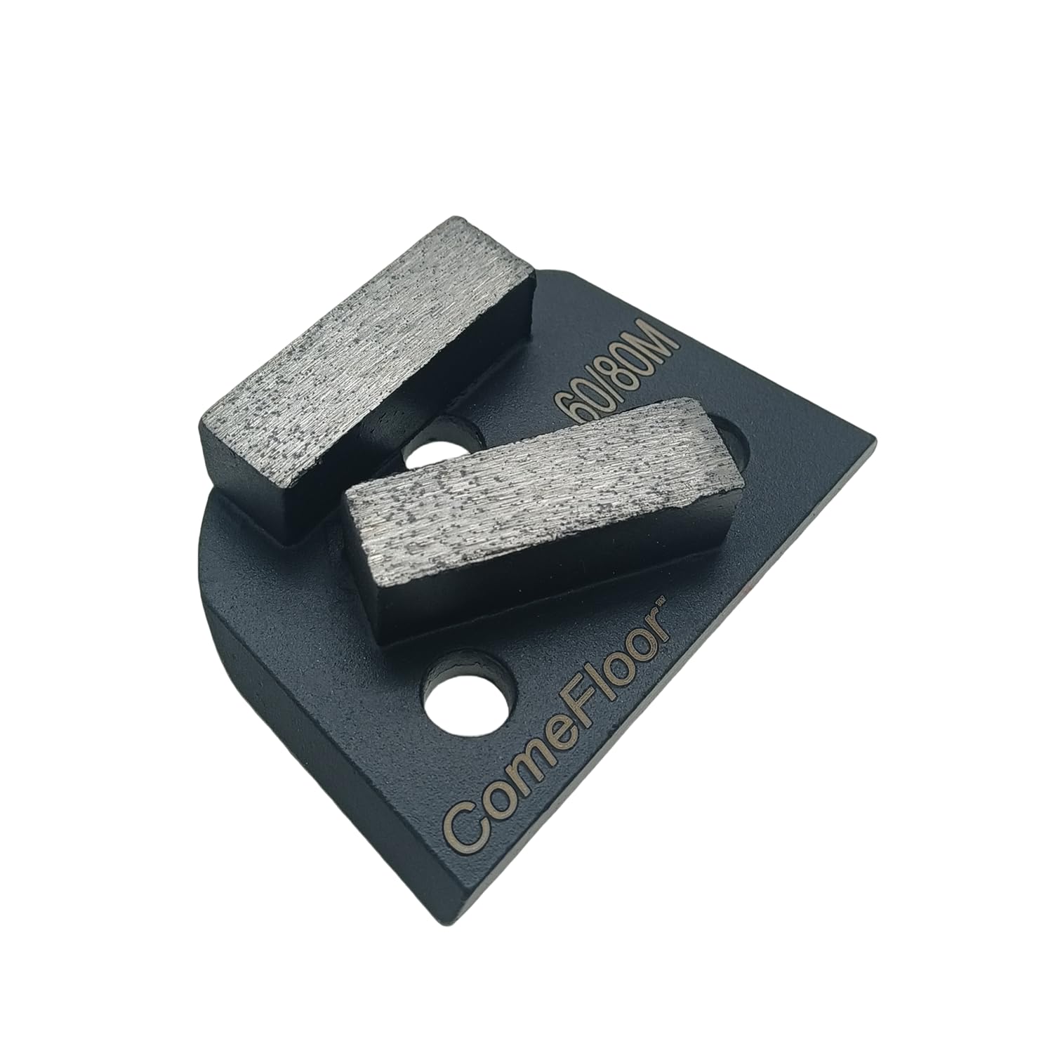 Disco de molienda de suelo de hormigón, zapatas de molienda de metal de diamante para preparación de hormigón y eliminación fina de epoxi, compatible con amoladoras Lavina Edco Onfloor, doble barra