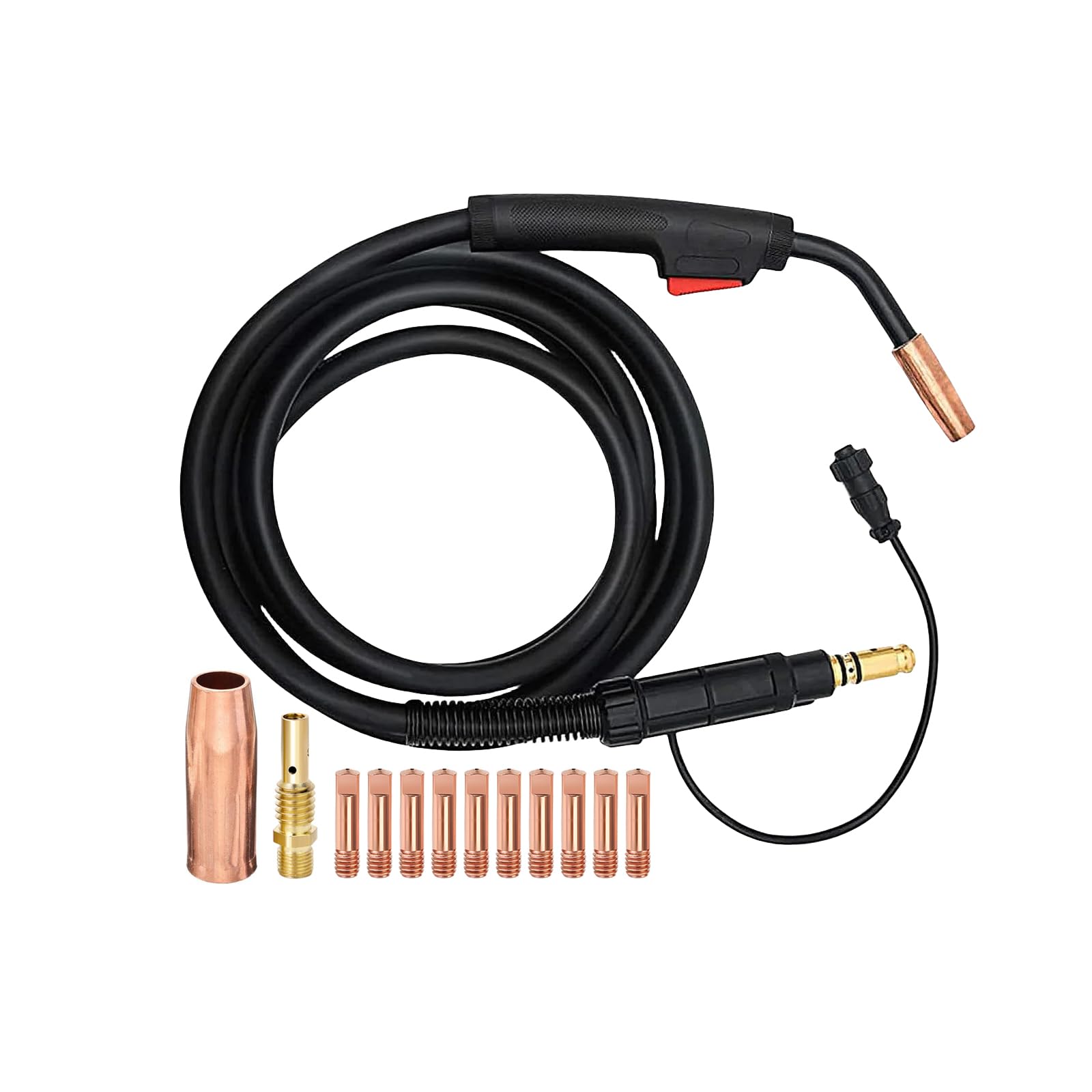 Eddyweld 10ft(3M) 180A Mig Gun Compatible with Lincoln Weld Pak 140 HD 175 HD Welder K2514-1 Lincoln mig Torch