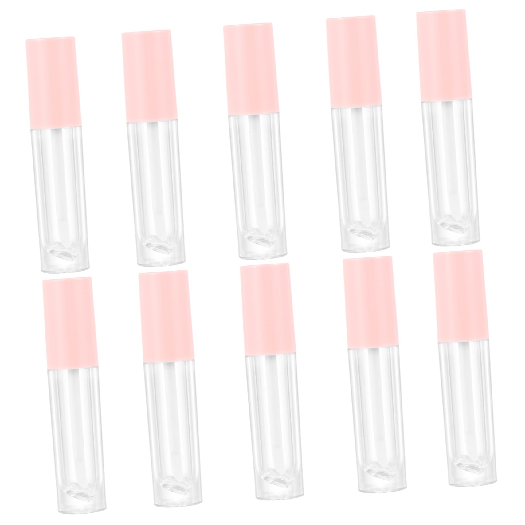 10pcs Round Lip Gloss Lip Gloss Tube Bulk Lip Gloss Mini Plastic Containers Lip Smackers Lip Gloss Lip