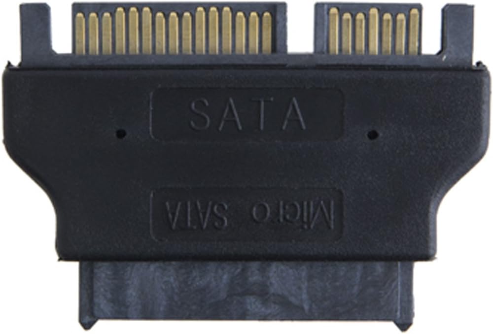 Buу 1 gеt 1 🔥 CableCreation Micro SATA 16Pin Female to SATA 22Pin Male Adapter, SATA Adapter 22 pin SATA (Male) to 16 pin Micro SATA (Female),2.5” Sata 22Pin to 1.8” Micro Sata Female