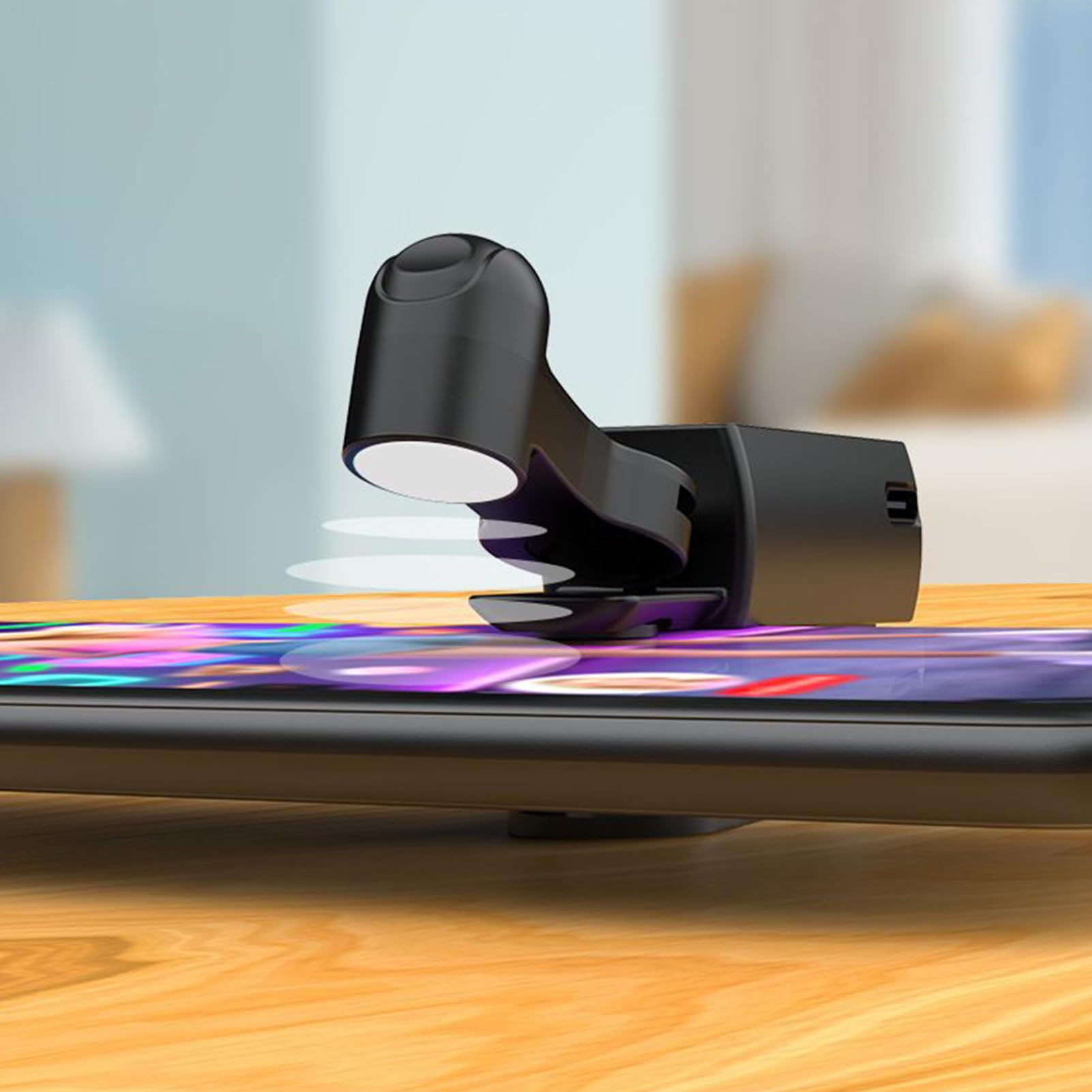 Clicker Automatique pour téléphone Portable – Tapper d'écran Automatique pour Smartphone, Doigt de Simulation réglable à 107 Vitesses pour Les diffusions en Direct, Les tâches de récompense