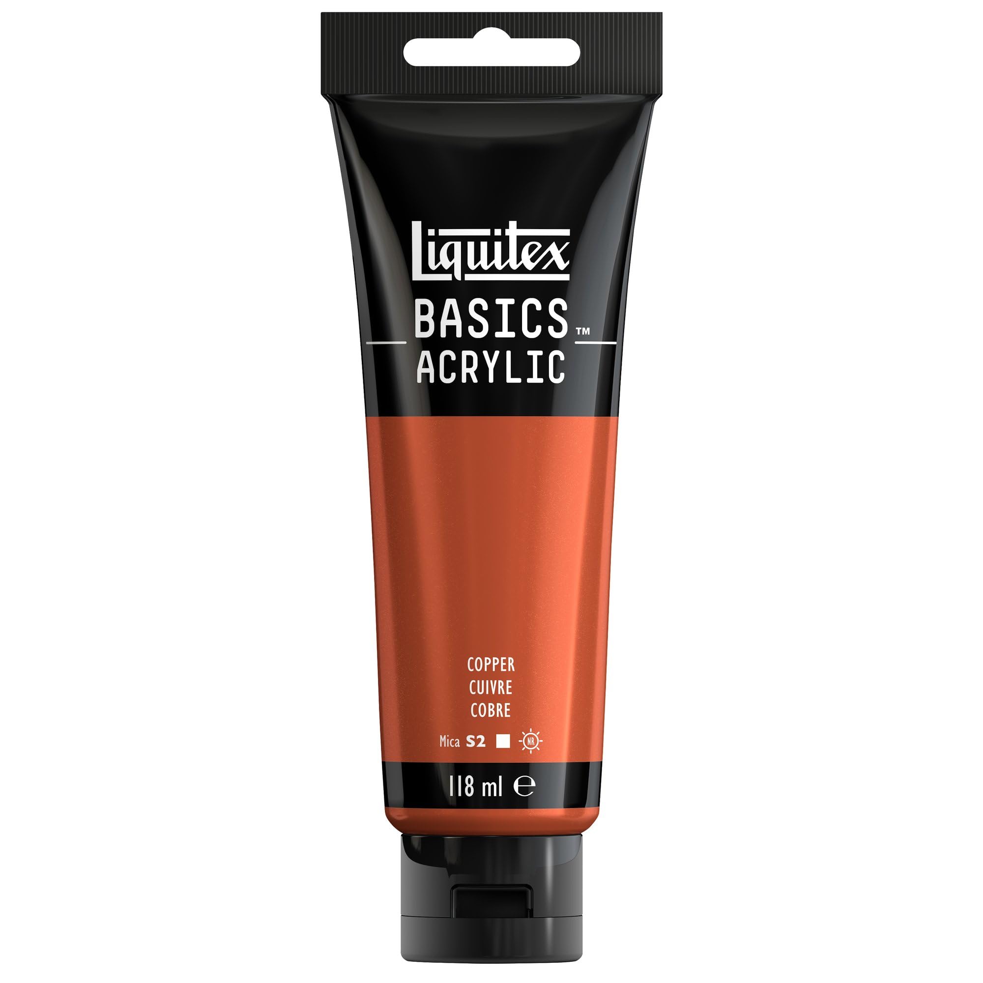 LIQUITEX Basics Acrylic Paint, Copper, 118 ml Tube