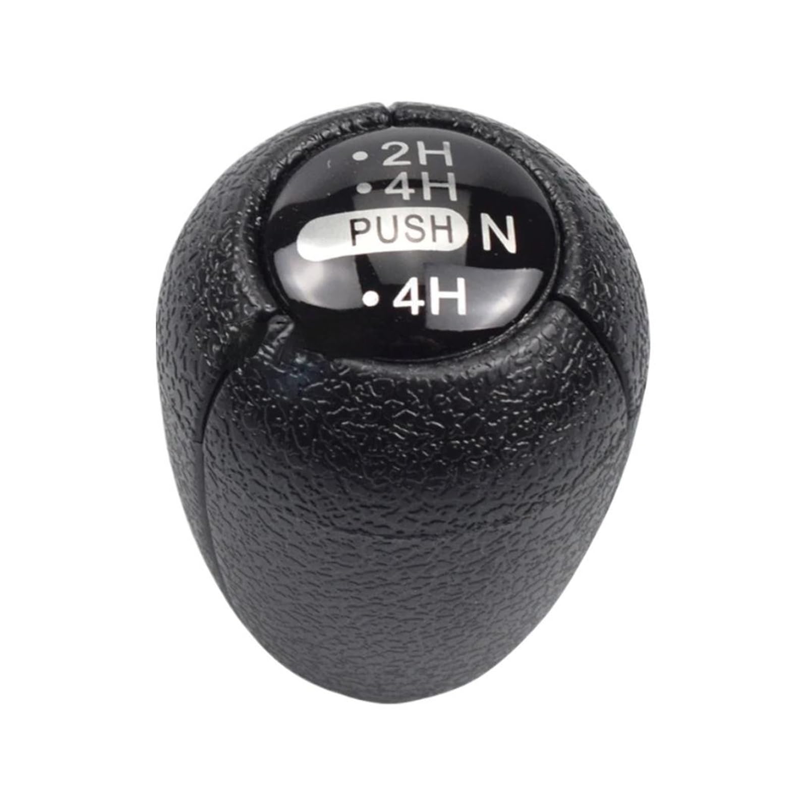 Htvtkrfgrl 4H -Transfer Knob Only Gear Knob Manual Upgrade For Nissan Datsun For Nissan For Safari Patrol Y60 1987-1995 Leather+Abs 5-Speed Black Stylish Gear Shift 1Pc