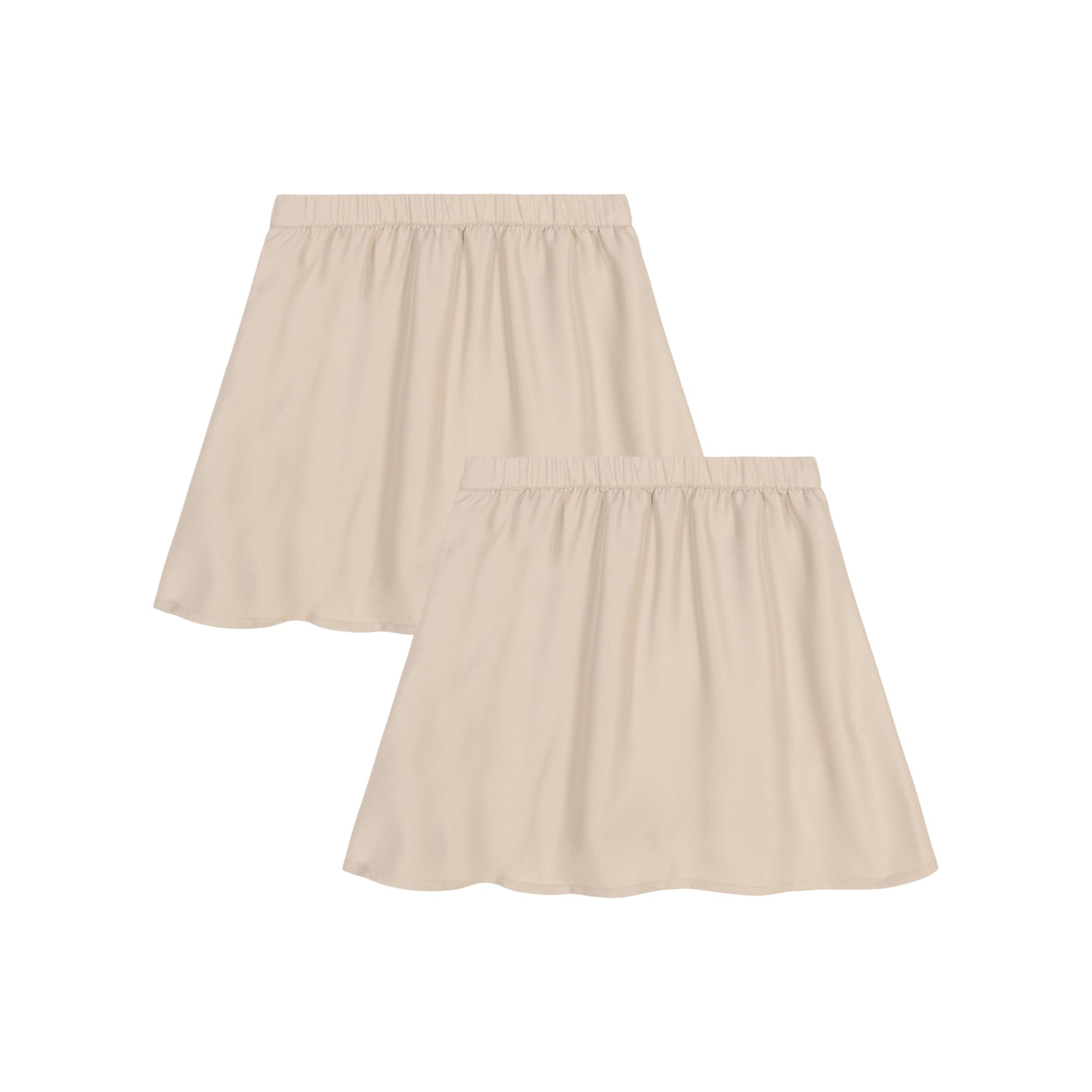 Girls School Uniform Pull on Scooter Skirt Skater Style Multipack