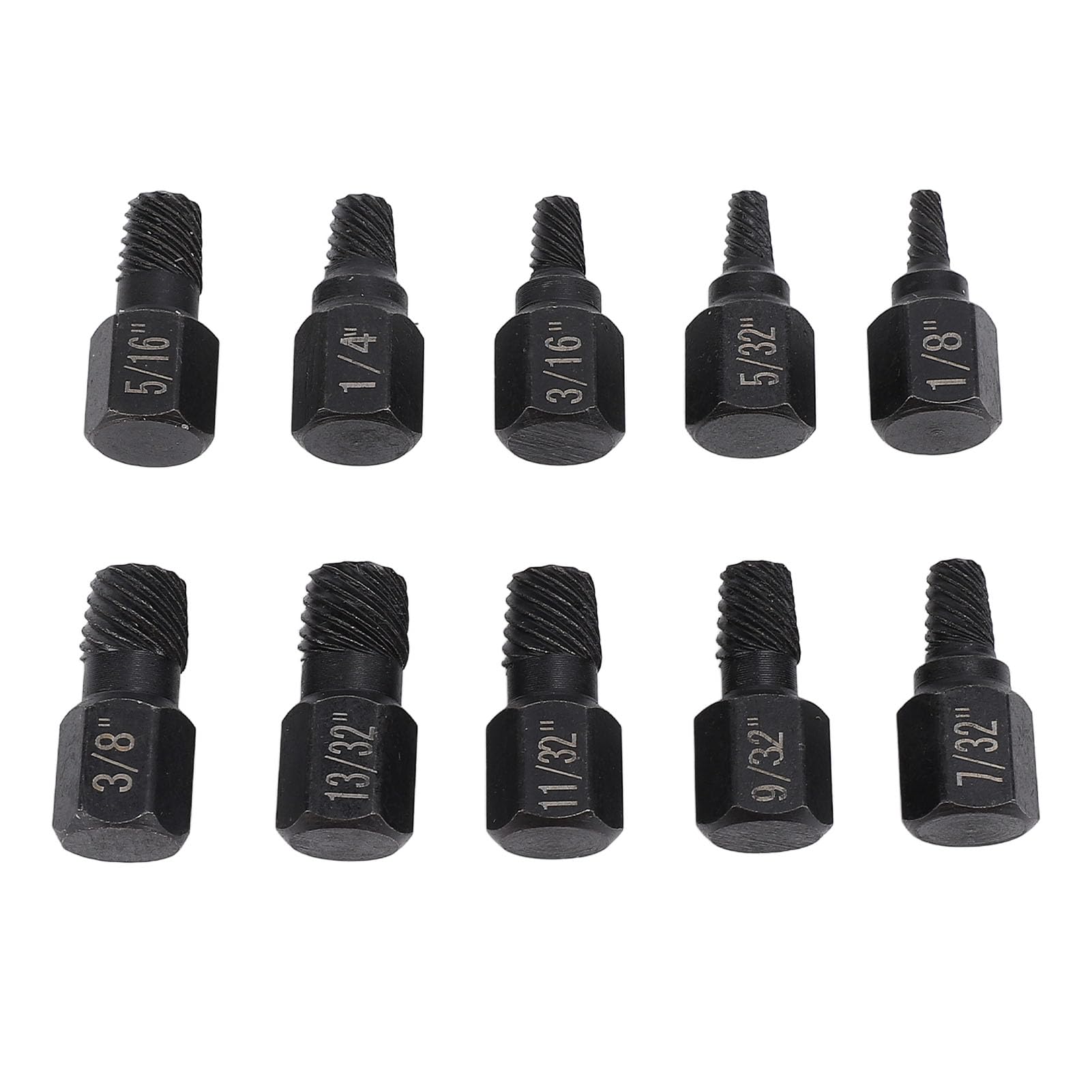 Xolsurg Damaged Screw Extractor Set Heavy Duty Hex Bolt Extractor for Automotive Telecommunications