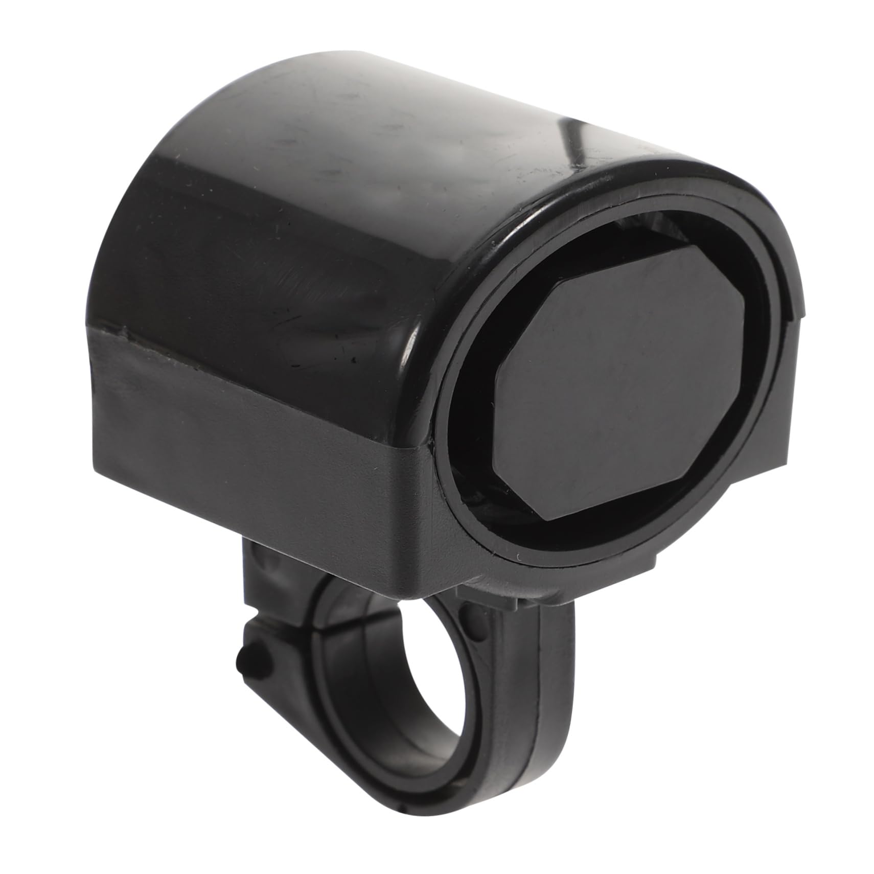 SUPVOX Intelligent Electric Bike Horn Loud Bike Trumpet Easy to Install Durable Material for Mountain and Road Biking Black No Battery Included
