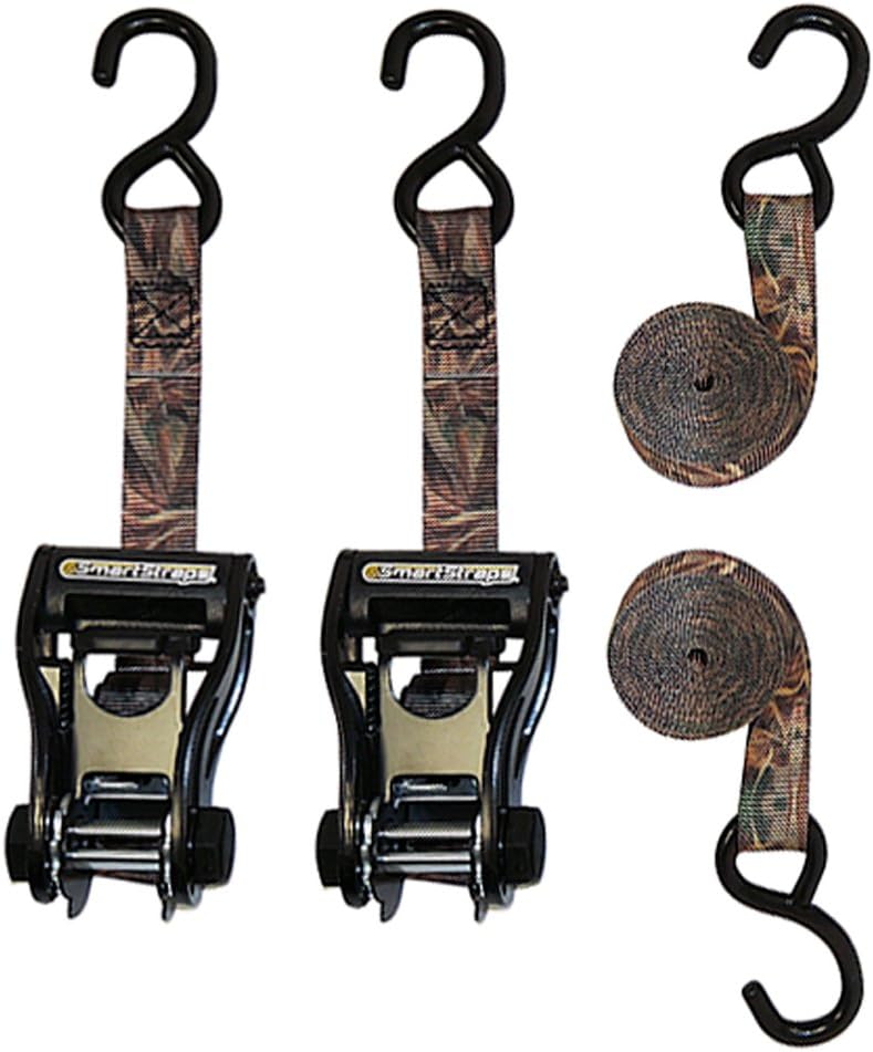SmartStraps Ratchet Straps - 10ft Camo RatchetX 2pk 1,500lb
