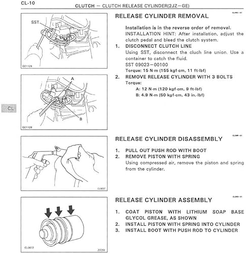 Miniatura 6 de bishko automotive literature 1995 Toyota Supra Shop Service Manual de reparación de libro Motor Drivetrain OEM