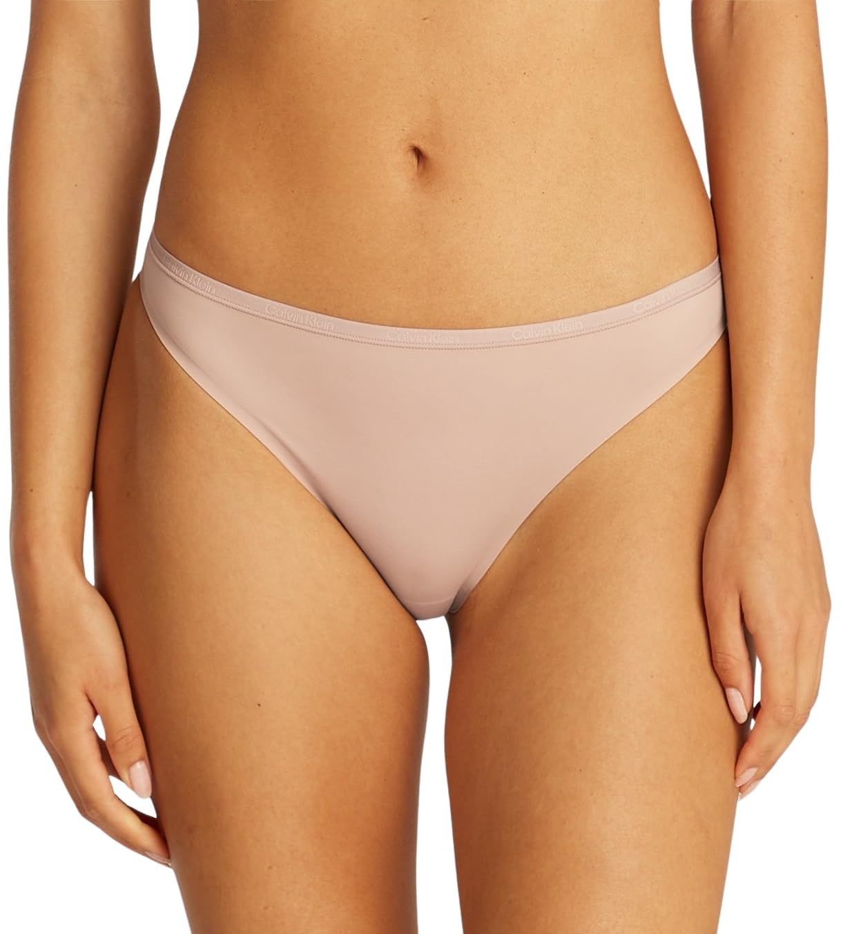 Calvin Klein Women's BIKINI, Beige, S