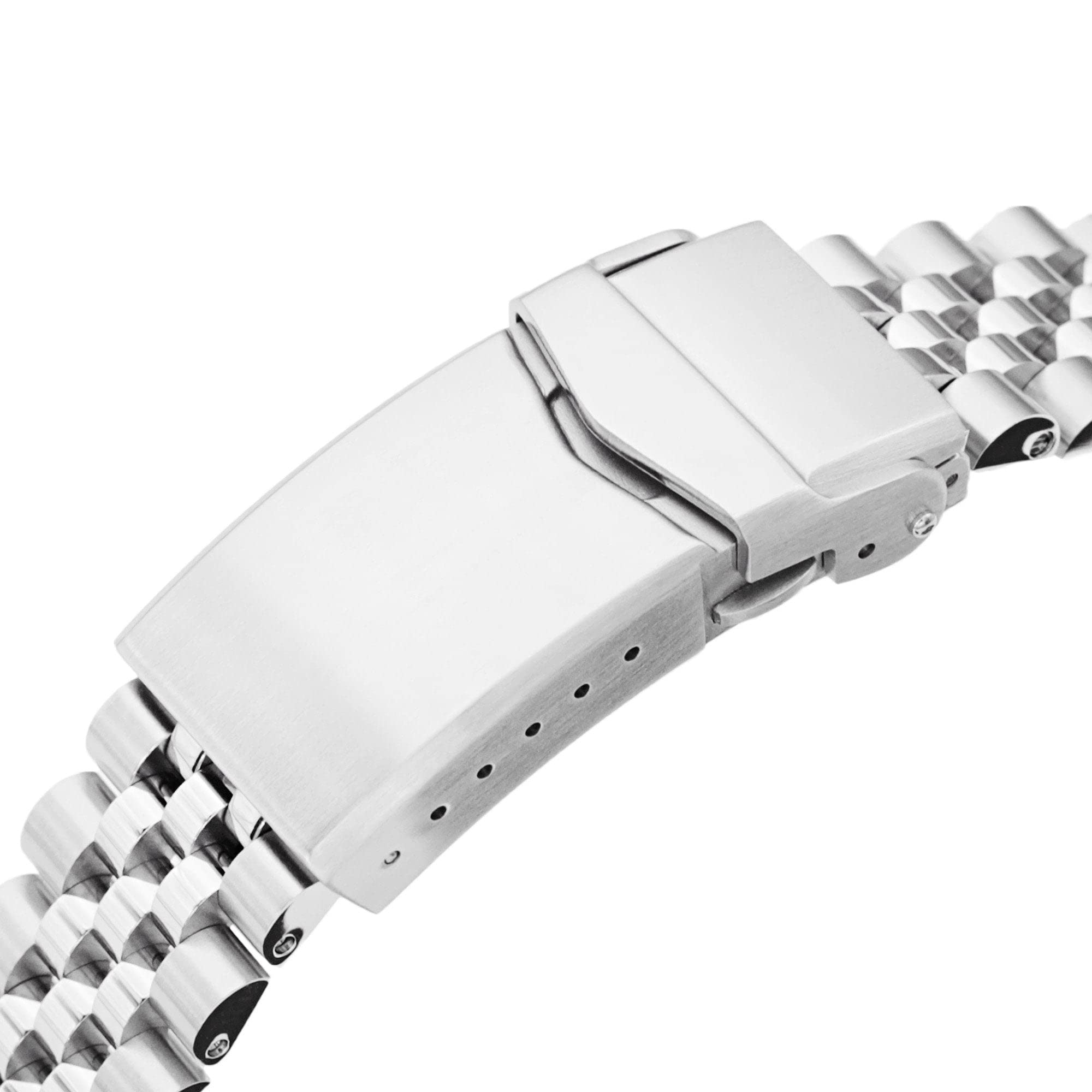 MiLTAT Bracelet de montre en métal 20 mm Super-JUB-II compatible avec Seiko Alpinist SARB017