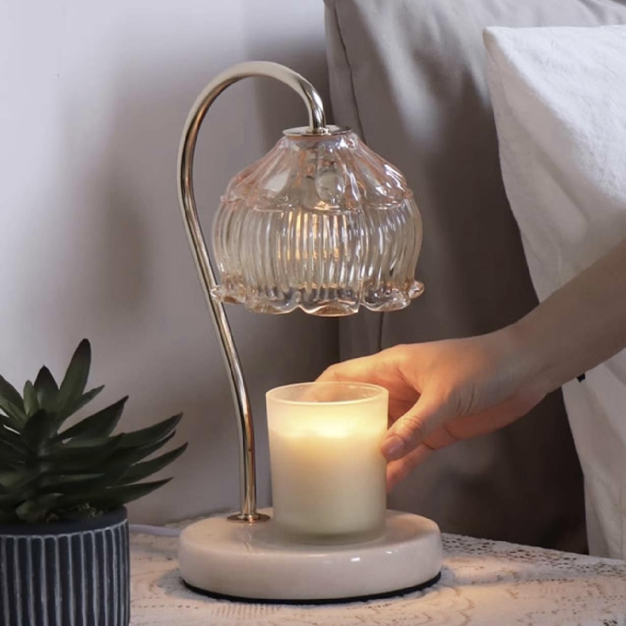 Amazon.co.jp : KIRASTART キャンドルウォーマー キャンドルウォーマー