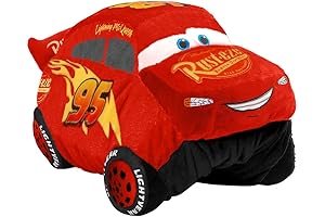 Pillow Pets Disney Pixar Cars 3: Lightning McQueen Slippers